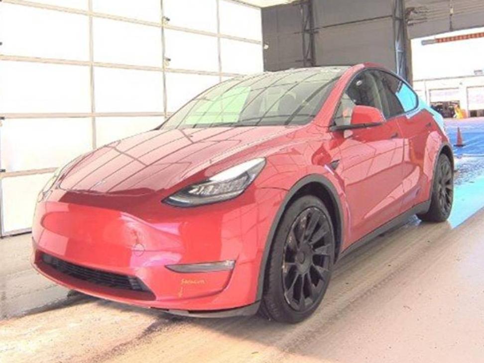 TESLA MODEL Y 2022 7SAYGDEE5NF320596 image